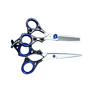 ASAP Professional Right-<b>Handed</b> 35 Tooth Thinning Shear <b>Scissors</b> Rose Gold Long Handle 4Cr13 Stainless Steel Sustainable Set - Product Image 2