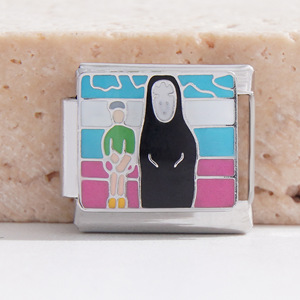 Italian Modular Bracelet Stainless Steel Cartoon Charms DIY Jewelry Gift Spring 2025 - Product Image 3