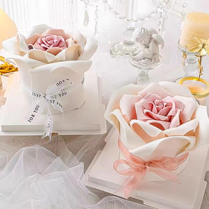 تزيين الكيك مخصص كعكة الورد كعكة لخبز كعكة عيد الحب - Product Image 3