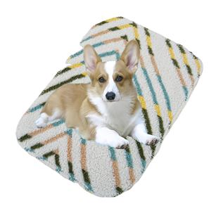 Double Sided Waterproof Coating Sherpa Fleece <b>Blanket</b> for Pet Lightweight Soft Cozy Customized Breathable <b>Blanket</b> White - Product Image 1