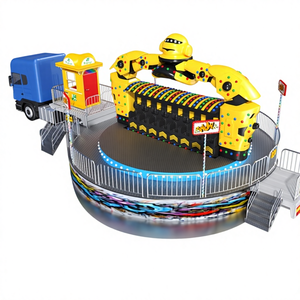 Attrazione per Interni/Esterni, Giostre Emozionanti per Famiglie, Attrazione Robot Transformer in Vetroresina Montata su Rimorchio a Prezzo Vantaggioso - Product Image 2