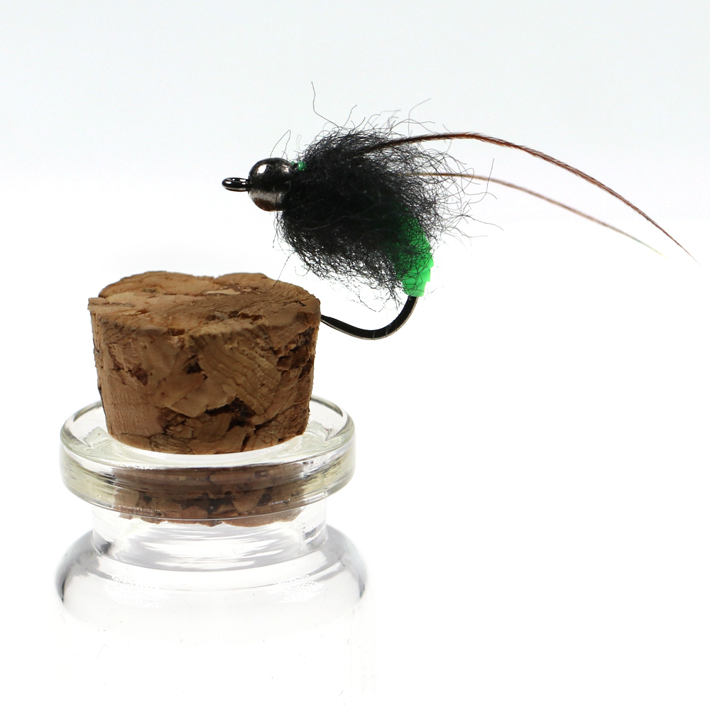 2 Pcs Realistic Brown Nymph Scud Fly Lures - Trout Fishing Bait, Soft Plastic Artificial Insects - View #2