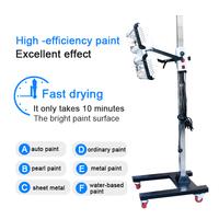 Lámpara de Curado de Pintura Infrarroja de Onda Corta de 2KW con Distancia de Trabajo de 500-800mm y CA 220-240V para Secado