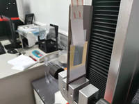Control por computadora Grado 0,5 Alta precisión Materiales universales Etiqueta de prueba de resistencia a la tracción y máquina de prueba de pelado pe