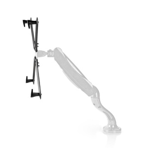Kit de montage d'adaptateur d'écran pour moniteurs non VESA avec bras réglables et fixation sécurisée - Product Image 4