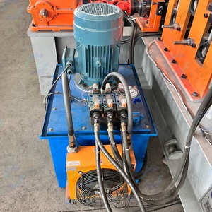 เครื่องขึ้นรูปแผงกั้นนิรภัยทางหลวงอัตโนมัติพร้อมเครื่องยนต์เกียร์ PLC - Product Image 3