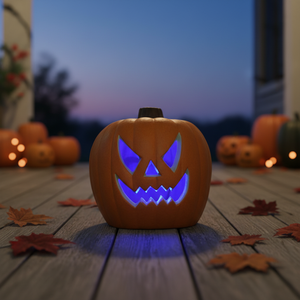 Custom Halloween Decoration Pumpkin Lantern Handmade Plastic Waterproof <b>LED</b> <b>Light</b> Luminous Props - Product Image 4