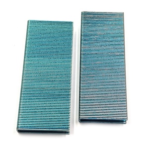 Agrafes en acier galvanisé bleu pour <span class=keywords><strong>béton</strong></span> F10 F20 F50 <span class=keywords><strong>à</strong></span> tige lisse pour pistolet pneumatique - Product Image 2