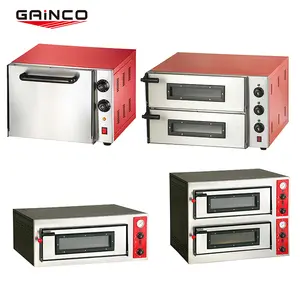 Electric Bakery Baking Oven Equipment Commercial Pizza Maker Double Layer Electric Forno Pizza ovens For Bread Pizza Machine