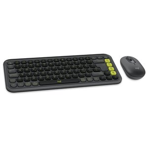 Clavier et souris POP Icon Combo Graphite et Vert 920 013115 - Product Image 2