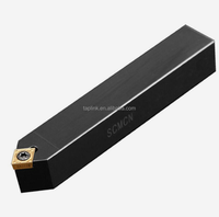 Accessoires pour machines-outils Porte-outil de tournage externe carré à chanfreiner 50 degrés, pince composite de type S pour tour CNC SCMCN HRC42-46