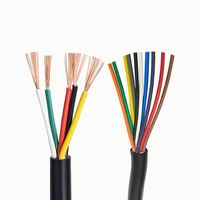 Cable Flexible de Cobre Puro de 10, 12 y 16 Núcleos, IP65, para Uso Marino, Automotriz, Industrial y de Automatización, para Altavoces