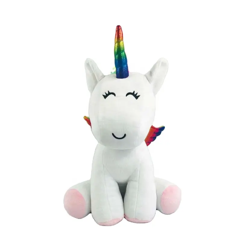 Promoción al por mayor de dibujos animados de peluche personalizado OEM/ODM juguete para niños unicornio de peluche