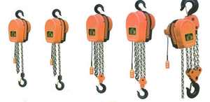 DHS katrol rantai listrik portabel tipe DHS, kerekan pengangkat baja 1t-10t dari Tiongkok 220v kondisi baru - Product Image 3