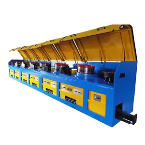 Straight Line type Medium / low / high Copper rod wire drawing machine