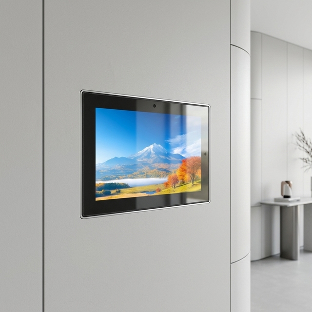 8 10 Inch Wall-Mounted Capacitive Touch Android Tablet PC with 4G Zigbee Matter NFC POE GPS