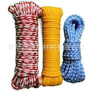 Fotos de muestra, precio por metro: cuerda para esquí acuático, cuerda trenzada hueca de PE, cuerda trenzada de polietileno, cuerda hueca, marina - Product Image 5