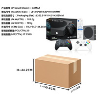 Konsol Game TV Profesional Zoku G8MAX 32GB ROM Android 14 Dekoding 8K Kontroler Nirkabel Ganda 2.4G Kartu TF 128GB Permainan
