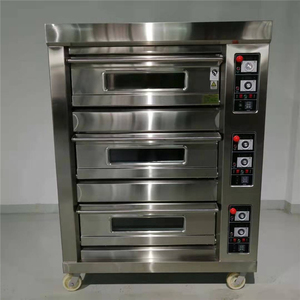 Horno de Gas de Entrega Directa de Fábrica, 3 Niveles, 6 Bandejas, Automático, para Panadería, para Hacer Baguettes, Pan con Mantequilla, Máquinas Automáticas para Hacer Bocadillos - Product Image 1