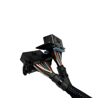 OEM ODM OBD2 OBDII 16pin macho hembra 24V conector coche Y Cable extensión de diagnóstico Cable lector de código