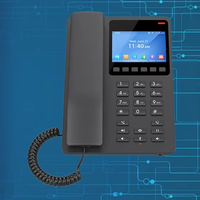 Teléfono IP Grandstream GHP630W para Hotel con WiFi 6, 2 SIP, Pantalla LCD a Color de 3.5'', 6 Teclas Programables, 10 Marcaciones Rápidas, Voz HD Opus, 802.11ax, GDMS, VoIP