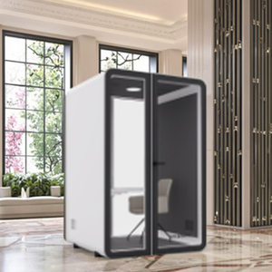 Unibooth Bền Đa Chức Năng Cách Âm Riêng Tư Vỏ Thiết Kế Hiện Đại Di Chuyển Không Gian Làm Việc Cho Nhà Văn Phòng Tập Thể Dục Căn Hộ Sử Dụng - Product Image 4