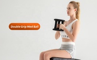 OLA FITNESS Haltères 2 en 1, haltères et kettlebell, 11 lb, haltères triangulaires recouverts de néoprène, haltères à main, simples