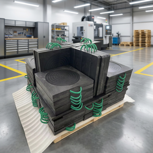 Plaques de stabilisation UHMWPE HDPE pour grue de chantier, patins de support portables, tapis de stabilisation au sol pour la construction - Product Image 1
