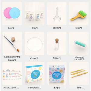 Baby Newborn Gift <b>Set</b> Infants Photo Frame Hand and Foot Print - Product Image 4