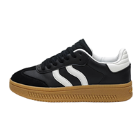 Logo de marque personnalisable Mocassins rétro pour hommes et femmes Chaussures de sport décontractées à semelle épaisse et coupe basse