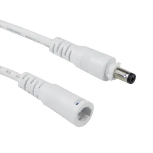 2464 18AWG Solar-PVC-Kabel Stecker auf Buchse 5,5*2,1mm Gleichstrom anschluss Verlängerung Gleichstrom kabel