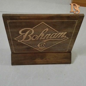 Shabby Chic Folk Art planche de pin debout libre personnalisé maison cadeau de noël signe peint à la main en bois <span class=keywords><strong>Plaque</strong></span> publicitaire - Product Image 4