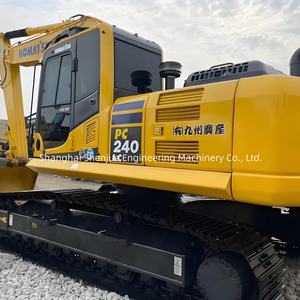 Excavadora de cadenas Komatsu 240 usada de alta calidad, equipo de maquinaria de ingeniería, excavadora Komatsu 220 240 260 - Product Image 2