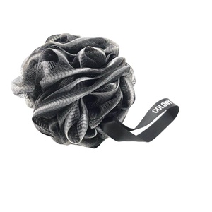 2021 Mới Than Thân Thiện Với Môi PE Loofah Sponge Lưới Tắm Bọt Biển Tắm Hoa - Product Image 1