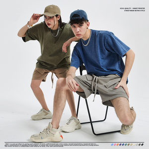 T-shirt vintage pour homme, teint à la cire, effet délavé, vêtements vintage, T-shirt grande taille, T-shirt oversize - Product Image 5