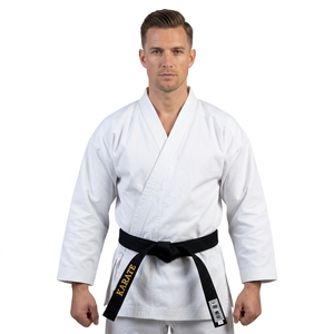 Ceintures d'arts martiaux brodées, largeur 4,8 cm (2 po), 3 oz 100 % polyester, pour la compétition - Product Image 2