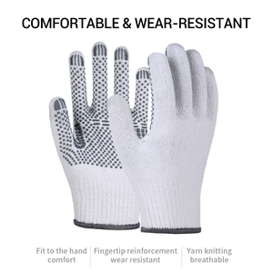 بناء سريع البائع يعمل على قفازات سوداء منقطة لزراعة الحدائق - Product Image 5