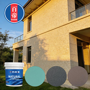Peinture murale décorative extérieure en acrylique pour bâtiment, revêtement en spray de pierre liquide véritable pour extérieur, <span class=keywords><strong>prix</strong></span> abordable - Product Image 3
