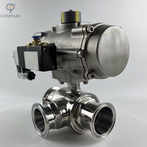 2"-50.8MM STAINLESS STEEL ACTUATOR TYPE T CLAMP BALL <strong>VALVE</strong> - Product Image 6