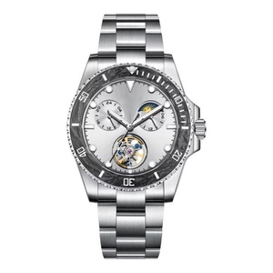 BG8003 New Men <b>Mechanical</b> Wristwatch Male Skeleton Luxury Watch Mens Waterproof Luminous <b>Clocks</b> - Product Image 1