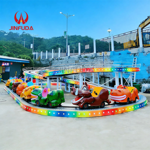 Tren de Pista de Carreras Miniatura a Precio Económico para Niños - Atracción de Tren para Parque de Diversiones Familiar en Venta - Product Image 3