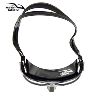 หน้ากากดำน้ำแบบไร้กรอบ Keep Diving รุ่น DM-405 เลนส์กระจกชิ้นเดียว ปริมาตรน้อย ป้องกันฝ้า น้ำหนักเบา สำหรับดำน้ำฟรีไดฟ์วิ่ง กีฬาทางน้ำสำหรับผู้ใหญ่ - Product Image 1
