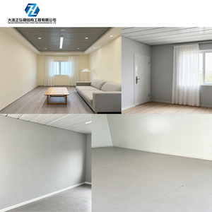 บ้านสำเร็จรูปเหล็กแบบตู้คอนเทนเนอร์ ดีไซน์ทันสมัย รับประกัน 1 ปี ขนาด 3ม. <span class=keywords><strong>x</strong></span> 6ม. <span class=keywords><strong>x</strong></span> 2.8ม. สำหรับอยู่อาศัยแบบเคลื่อนย้ายได้ เหมาะสำหรับสำนักงานหรืออพาร์ตเมนต์ - Product Image 4