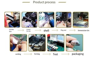 โรงงานผลิต OEM/ODM ขายส่งปลั๊กไฟกันน้ำแบบกำหนดเอง M12 2/3/4/5/6/7/8 ขา พร้อมชุดสายไฟ - Product Image 3