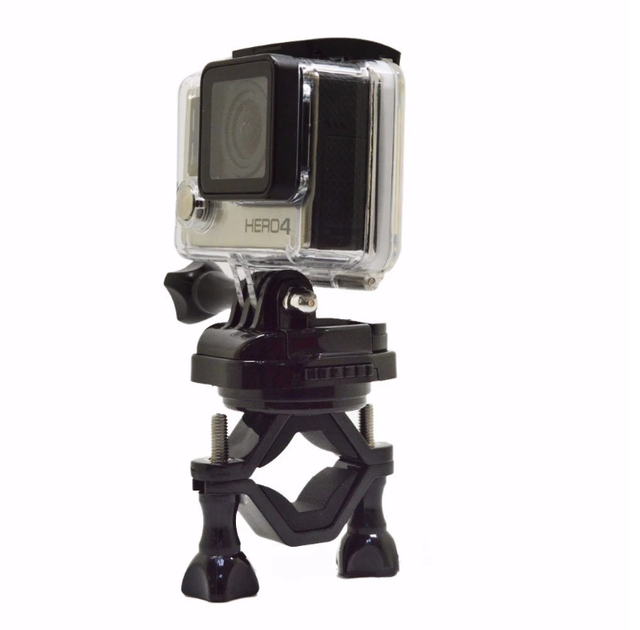 XUEREN 360 Degree Rotate Mount Clip for Bike Motorcycle Stand Mount Mini Tripod for Gopro Xiaomi Yi Sjcam Cameras