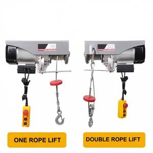 Pequeño elevador eléctrico 200kg 500kg 800kg1000kg PA Micro Mini Cable eléctrico Elevador de construcción con carro 1200kg - Product Image 4