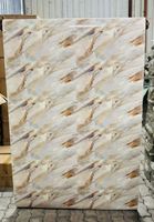 Papier peint autocollant pour salle de bain MOI 1,2 m x 3 m, effet brillant doré, décoration intérieure, mousse autocollante, sticker mural en marbre
