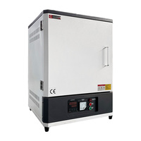 Four à fournaise électrique à haute résistance thermique 1400C avec moteur et système de circulation pour laboratoire