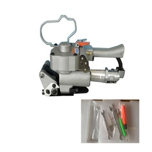 PP de plástico de PET Correa bandas herramienta semiautomática <span class=keywords><strong>flejadora</strong></span> máquina para la venta - Product Image 6