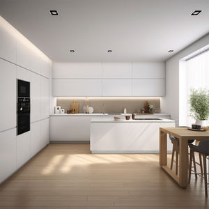 Meubles à prix abordable, petits placards de <span class=keywords><strong>cuisine</strong></span> en contreplaqué marbré, design modulaire mural en bois pour la maison - Product Image 1